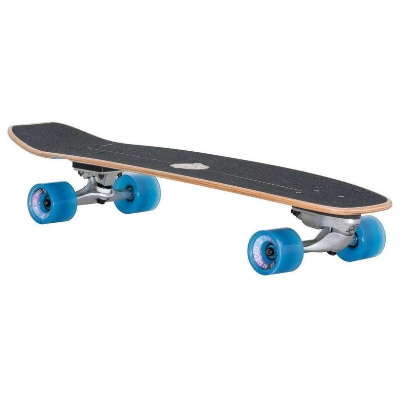 Flow Surf Skates Cruiser - 32"x10" 7-Ply North American Maple Deck with Exotic Veneer, Carving Truck, Fully Assembled, Supports up to 275 lbs for Surf-Like Carving - Image 2